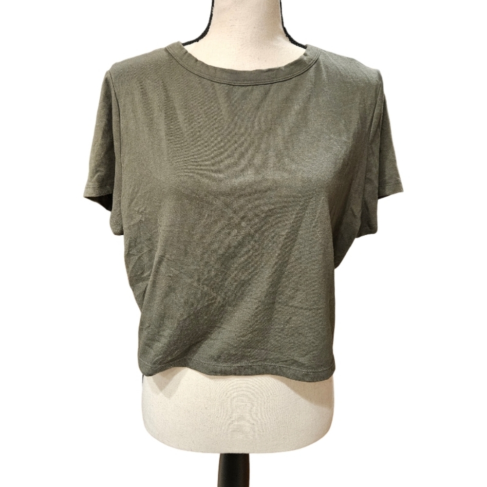 Wild Fable - Olive Green Women's Crop Top